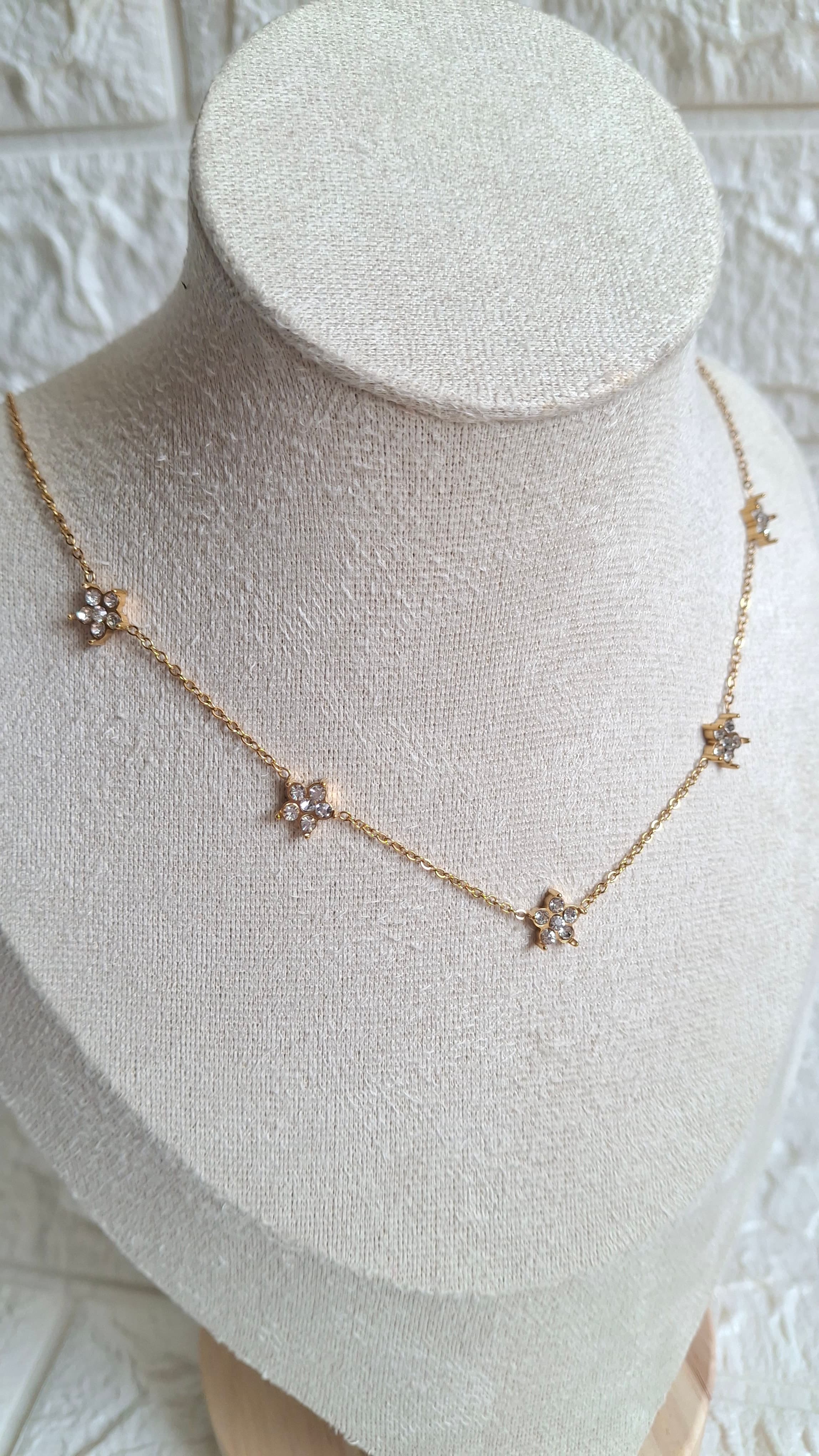 Dainty Astral Station Necklace 